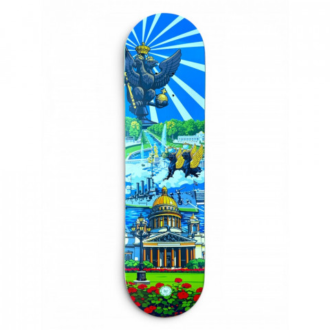 Дека для скейтборда BroStuff - City Saint-Petersburg 8.25