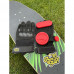 Перчатки со слайдерами для лонгборда BroStuff Black Sliders Red M