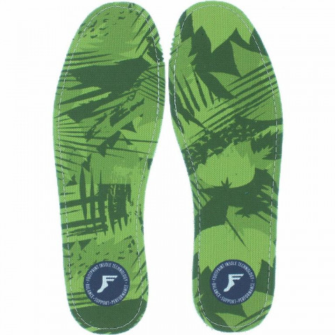 Стельки Footprint Kingfoam Flat (3mm) Green Camo 11-11.5 us