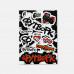 Дека для скейтборда Footwork Progress Logo Neon Red 8.5